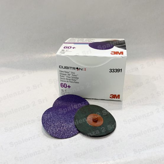 3M Cubitron II Fibre Roloc Discs - 2 Inch, 80+ Grit, 15 Discs Pack For Grinding & Sanding