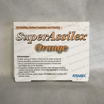 Fogli Super Assilex Orange 130x170 P. 1200 Codice 1911510 Pz. 25