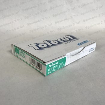 Fogli Tolecut Green Block 1/8 29x35mm P. 2000 Codice 1911522 Pz. 25