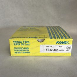Disco Yellow Film Super Tack P. 2000 Codice 5242000 Pz. 50