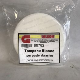 Tampone Per Paste Abrasive Bianco Ø 150x mm. 52 codice 86782