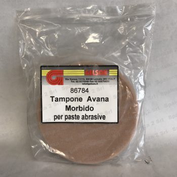 Tampone Per Paste Abrasive Avana Ø 150x52 mm codice 86784