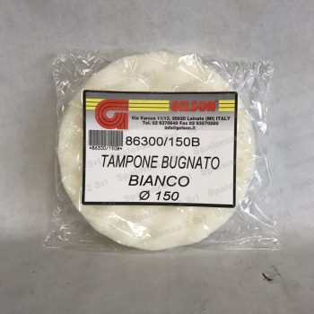 Tampone Bugnato Bianco Ø 150 codice 86300