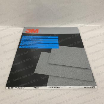3M Fogli All'Acqua 230X280 P.1200 Codice 01970 Pz. 25