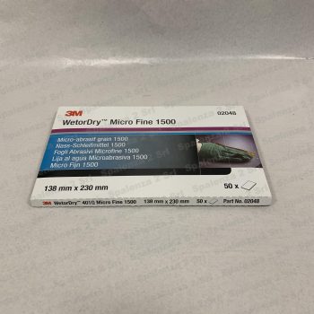 3M Fogli All'Acqua 140X230 P.1500 Codice 02023 (Ex 02048) Pz. 50