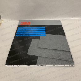 3M Fogli All'Acqua 230X280 P.800 Codice 01972 Pz. 25