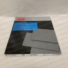 3M Fogli All'Acqua 734 U 230X280 P.400 Codice 01975 Pz. 25