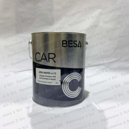 Vernice Sintetica Urki Rapid Nero Opaco Besa J-13 Lt. 4