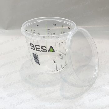 Coperchio per Barattolo di Miscelazione Besa da 1400 Ml. Pz. 200