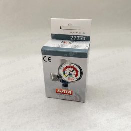 Sata Micrometro Dell'Aria con Manometro 1/4 Codice 27771
