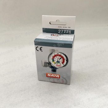 Sata Micrometro Dell'Aria con Manometro 1/4 Codice 27771