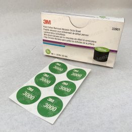 3M Mini Dischi Abrasivi per la Rimozione dei Difetti di Verniciatura 264L Ø32 P. 3000 Codice 33901