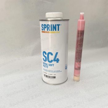 Stucco Poliestere Cremoso in Cartuccia ICR Sprint SC4 ROYAL SOFT PUTTY Kg. 1,509 pz. 12