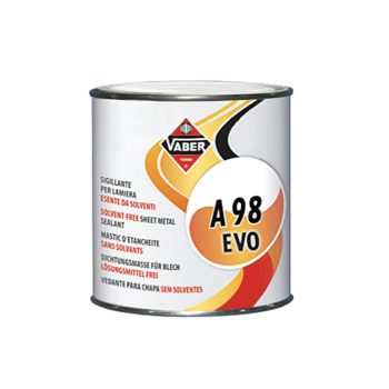 A98 Evo Sigillante a Base Acqua per Lamiere Applicabile a Pennello Basso Contenuto V.O.C. Kg. 0,850 Colore Grigio Codice A98KG0,85