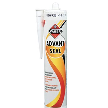 Advant Seal Sigillante Adesivo Monocomponente Rapido Multifunzionale a Base di Polimeri Sinalizzati Esente V.O.C. Bianco Cartuccia da 290 ml. Codice ADV/BIA/290