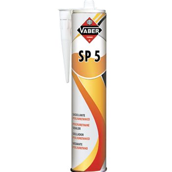 SP 5 Cartuccia Sigillante Adesivo Poliuretanico Monocomponente Bianco da 310 ml. Codice SP5BIAN-B