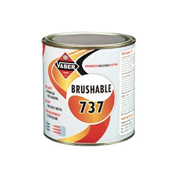 Brushable 737 Sigillante a Base Solvente Applicabile a Pennello per Giunzioni di Lamiere Kg. 0,850 Colore Grigio Codice 737KG0,85