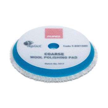 Tampone di Lucidatura in Lana Blu Ø 130/145 mm. Medium Cod. 9BW150H (Sostituito da 9NW130H)