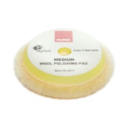 Tampone di Lucidatura in Lana Giallo Ø 80/90 mm. Medium Cod. 9BW100M (Sostituito da 9NW80M)