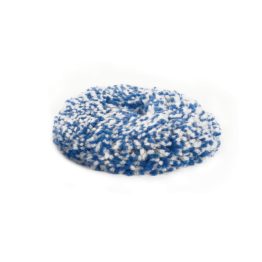 Tampone di Lucidatura in Lana Bianco e Blu Ø 125 mm. Cod. 9BL180H