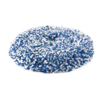 Tampone di Lucidatura in Lana Bianco e Blu Ø 165 mm. Cod. 9BL230H