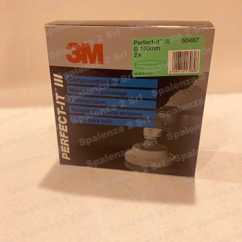 3M Tampone Spugna Verde Ø 150 Pz. 2 Codice 50487