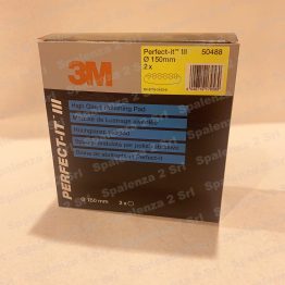 3M Tampone Spugna Giallo Ø 150 Pz. 2 Codice 50488