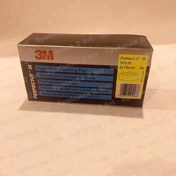 3M Tampone Spugna Giallo Ø 75 Pz. 4 Codice 50536