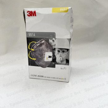 3M Maschera Verniciatura Con Carboni Attivi FFP1 Codice 09914 Pezzi 10