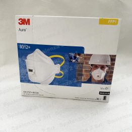 3M Maschera Verniciatura Polveri Nocive e Lucidatura FFP1 Codice 09312 Pezzi 10