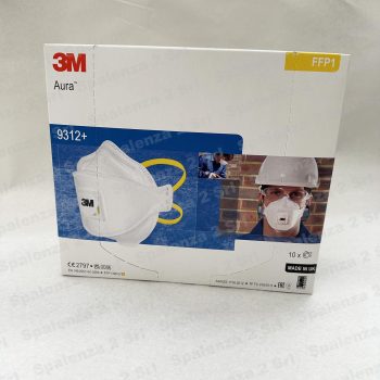 3M Maschera Verniciatura Polveri Nocive e Lucidatura FFP1 Codice 09312 Pezzi 10