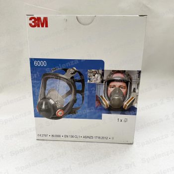 3M Maschera Verniciatura a Pieno Facciale in Gomma Siliconica Codice 06800M Pz. 1