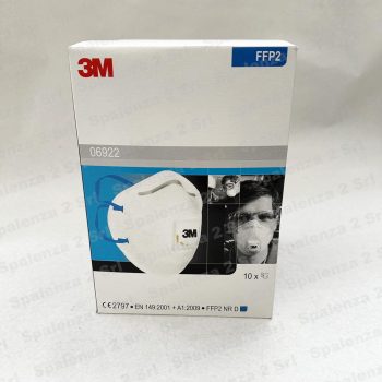 3M Maschera per Polveri Nocive da Lucidatura FFP2 Codice 06922 Pezzi 10