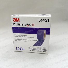 3M Fogli Cubitron 737U 70mm x 12MT P120 Codice 51431
