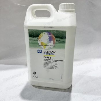 PPG Diluente Lento (Per Trasparenti UHS Alte Prestazione D8177) Codice D8758 Lt. 2,5