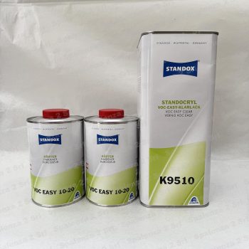 Standox KIT 5+2 LT: Trasparente VOC EASY K9510 + 2 Catalizzatori 10-20