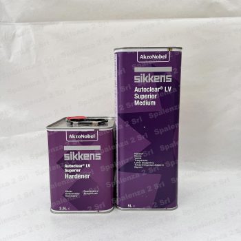 SIKKENS KIT 5+2,5 LT: Superior Medium Trasparente + Catalizzatore