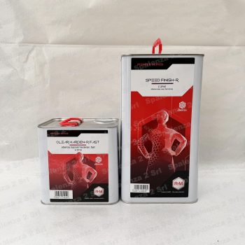 RM KIT 5+2,5 LT: Trasparente SPEED FINISH C2P45  + Catalizzatore H2P15