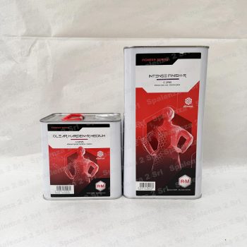 RM KIT 5+2,5 LT: Trasparente INTENSE FINISH C2P65  + Catalizzatore H2P25
