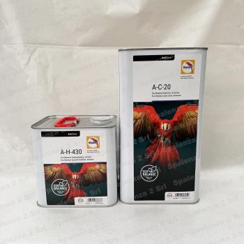 Glasurit KIT 5+2,5 LT: Trasparente AC20  + Catalizzatore AH430
