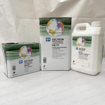 PPG KIT 10 LT: Trasparente D8177  + Catalizzatore D8307 + Diluente D8757