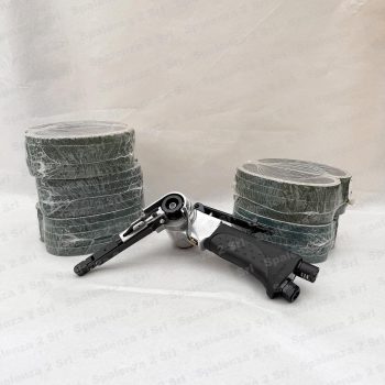 KIT Smerigliatrice a nastro 10x330 mm + 250 Nastrini