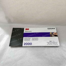 3M Fogli WETORDRY 140X230 401 Q P.2000 Codice 02044 (Ex 02049) Pz. 50